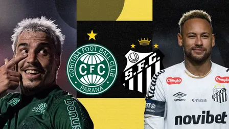 Coritiba x Santos: Escalações e onde assistir ao vivo