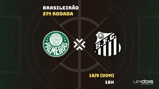 Palmeiras x Santos: veja onde assistir ao vivo, horário, escalações e arbitragem