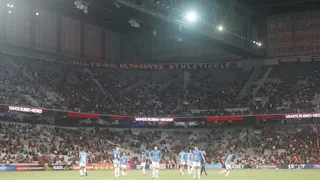 Apagão de refletores interrompe Athletico x Azuriz na Baixada