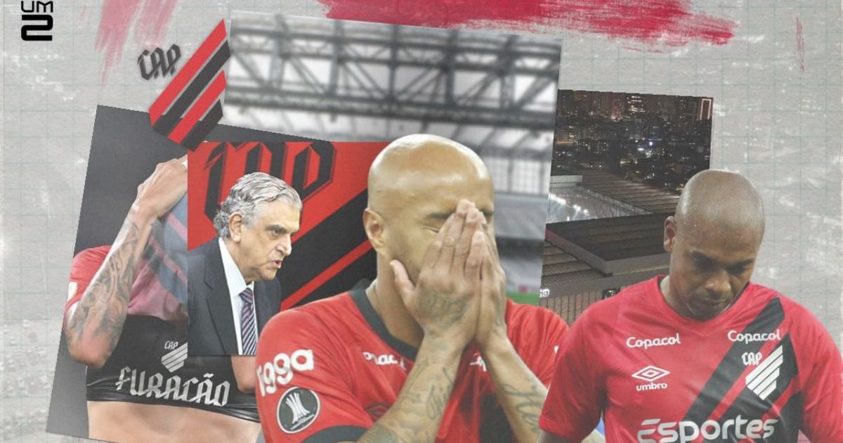 Athletico fica na zona de rebaixamento em ranking do futebol brasileiro