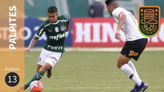 Veja os palpites para os jogos da 13ª rodada do Brasileirão