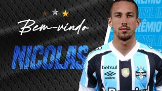Grêmio anuncia a contratação de Nicolas, emprestado pelo Athletico