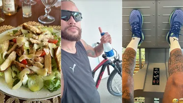 Neymar compartilha imagens de momentos ‘fitness’ após comentários sobre peso