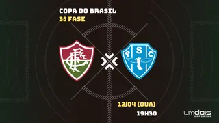 Fluminense x Paysandu: Escalações prováveis, como assistir, data e horário