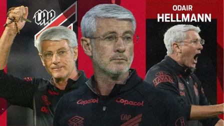 Odair Hellmann supera ídolo da torcida e quebra recorde histórico no Athletico