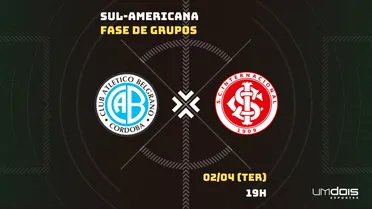 Belgrano x Internacional: escalações prováveis, como assistir, data e horário