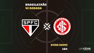 São Paulo x Internacional: onde assistir, horário, escalações e arbitragem
