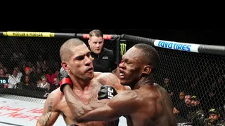 Vídeo: Rivais, Alex Poatan e Israel Adesanya têm encontro inusitado