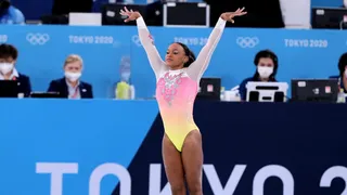 Rebeca Andrade fica em quinto no solo e encerra participação histórica na Olimpíada