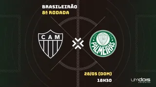 Atlético-MG x Palmeiras: onde assistir, horário, escalações e arbitragem