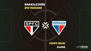 São Paulo x Fortaleza: Escalações prováveis, como assistir, data e horário