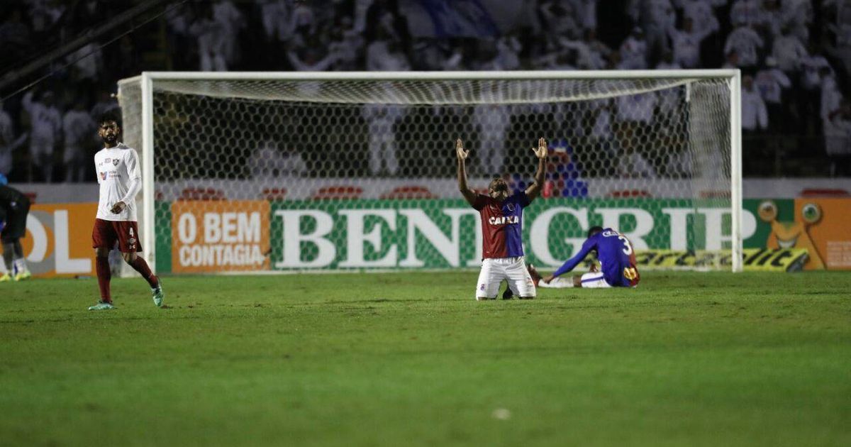 Paraná teve vergonha na cara contra o fluminense
