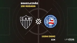 Atlético-MG x Bahia: Escalações prováveis, como assistir, data e horário