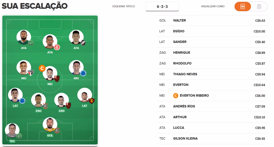 Bons e baratos da 8ª rodada do Cartola FC 2018.
