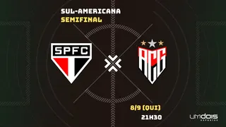 São Paulo x Atlético-GO: veja onde assistir ao vivo, horário, escalações e arbitragem