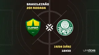 Cuiabá x Palmeiras: Escalações prováveis, como assistir, data e horário
