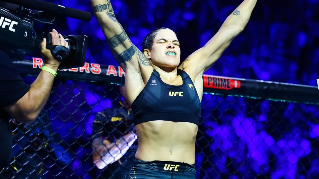 Amanda Nunes no UFC. Foto: Icon sport