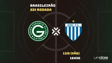 Goiás x Avaí: veja onde assistir ao vivo, horário, escalações e arbitragem