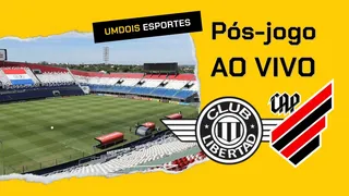 Libertad x Athletico; siga o pós-jogo ao vivo