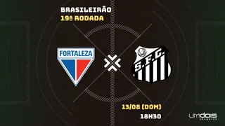 Fortaleza x Santos: Escalações prováveis, como assistir, data e horário