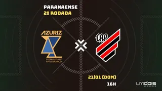 Azuriz x Athletico: Escalações prováveis, como assistir, data e horário