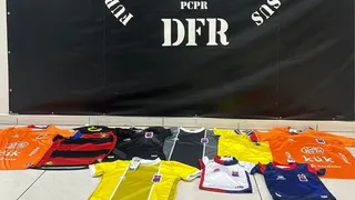 Homem flagrado furtando camisas do Paraná se apresenta à polícia