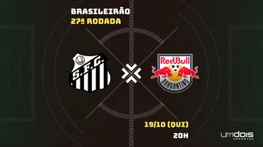 Santos x Bragantino: Escalações prováveis, como assistir, data e horário