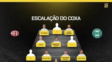 Ferroviária x Coritiba: escalações confirmadas para o duelo da Série B