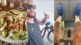 Neymar compartilha imagens de momentos ‘fitness’ após comentários sobre peso
