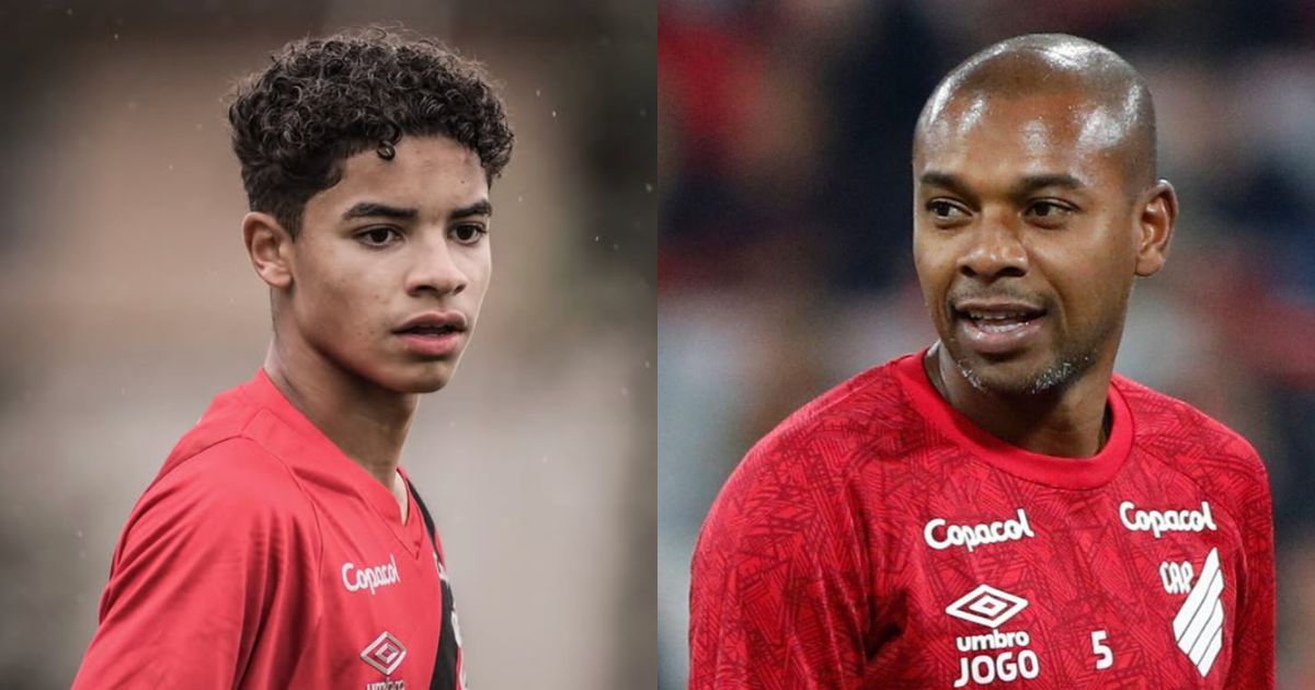 Filho de Fernandinho faz golaço em vitória do Athletico por 16 a 0