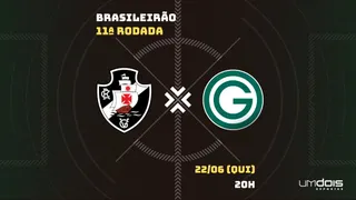 Vasco x Goiás: Escalações prováveis, como assistir, data e horário