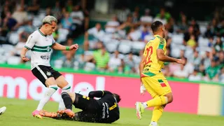 Frizzo sobre reserva no Coritiba: “Treinei de titular a semana toda”