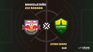 RB Bragantino x Cuiabá: Escalações prováveis, como assistir, data e horário