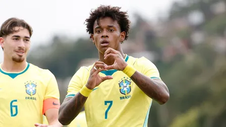 Promessa ex-Athletico, Bruninho vira artilheiro da seleção brasileira