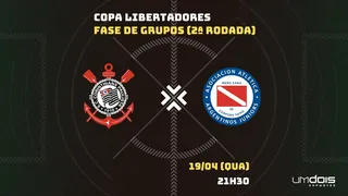 Corinthians x Argentinos Juniors: Escalações prováveis, como assistir, data e horário