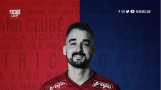 Paraná anuncia a volta do goleiro Gabriel Leite, revelado no clube