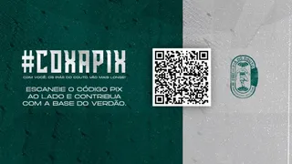 Coritiba lança campanha pedindo doação em dinheiro por PIX