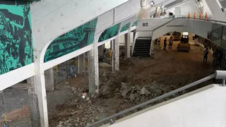 Fotos de obras viralizam e Coritiba explica situação no Couto Pereira