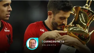 Grande noite do Athletico, apesar do público pequeno para um Atletiba
