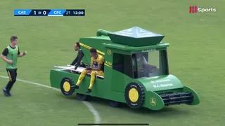 “Maca colheitadeira” rouba a cena em Cascavel x Coritiba