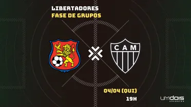 Caracas x Atletico-MG: escalações prováveis, como assistir, data e horário