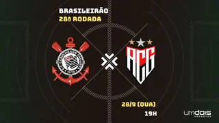 Corinthians x Atlético-GO: veja onde assistir ao vivo, horário, escalações e arbitragem