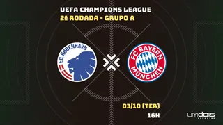 Copenhagen x Bayern de Munique: Escalações prováveis, como assistir, data e horário