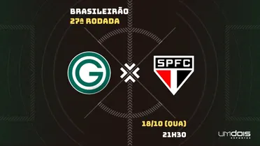 Goiás x São Paulo: Escalações prováveis, como assistir, data e horário