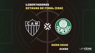 Atlético-MG x Palmeiras: Escalações prováveis, como assistir, data e horário