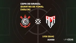 Corinthians x Atlético-GO: veja onde assistir ao vivo, horário, escalações e arbitragem