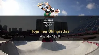 Programação da Olimpíada nesta quarta (4) e quinta (5); o que assistir, canais e horários