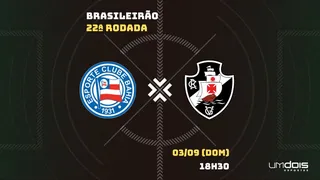 Bahia x Vasco: Escalações prováveis, como assistir, data e horário
