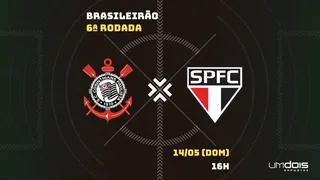 Corinthians x São Paulo: onde assistir, horário, escalações e arbitragem
