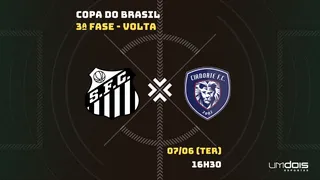 Cianorte encara o Santos com missão complicada para se classificar